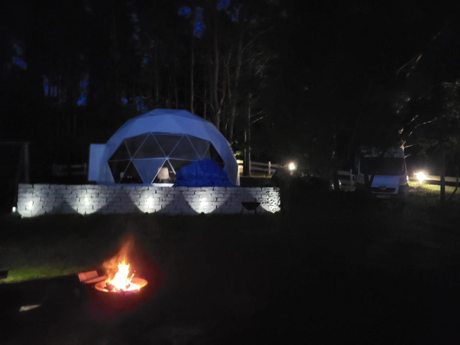 Hotel Glamping Pod Orlem Cedynia Exteriér fotografie
