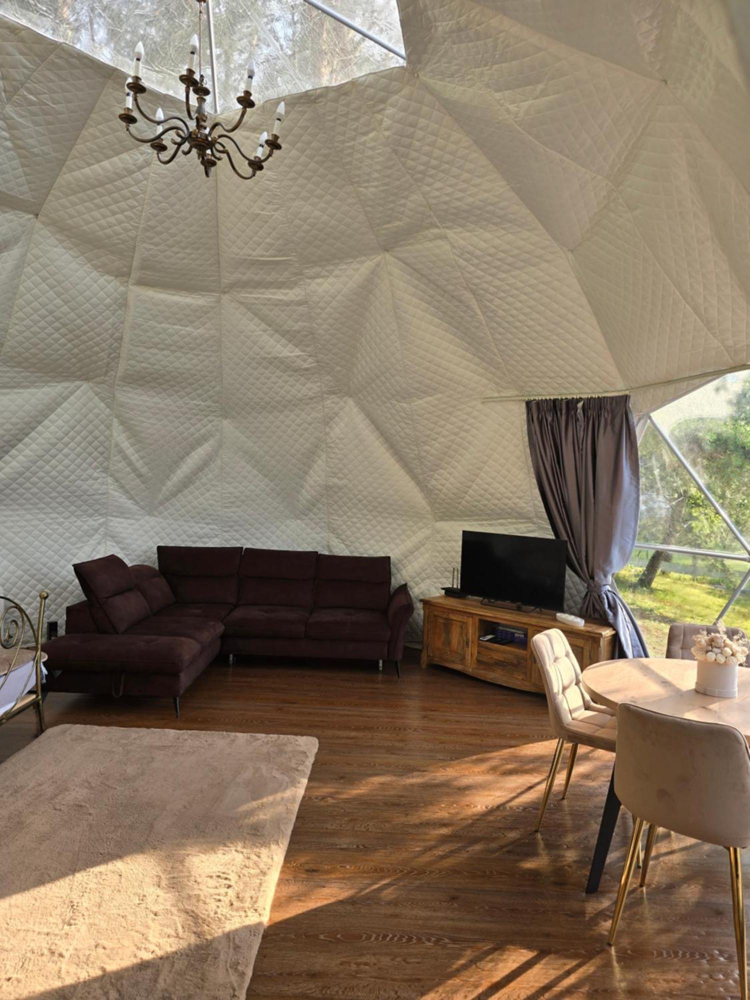 Hotel Glamping Pod Orlem Cedynia Exteriér fotografie