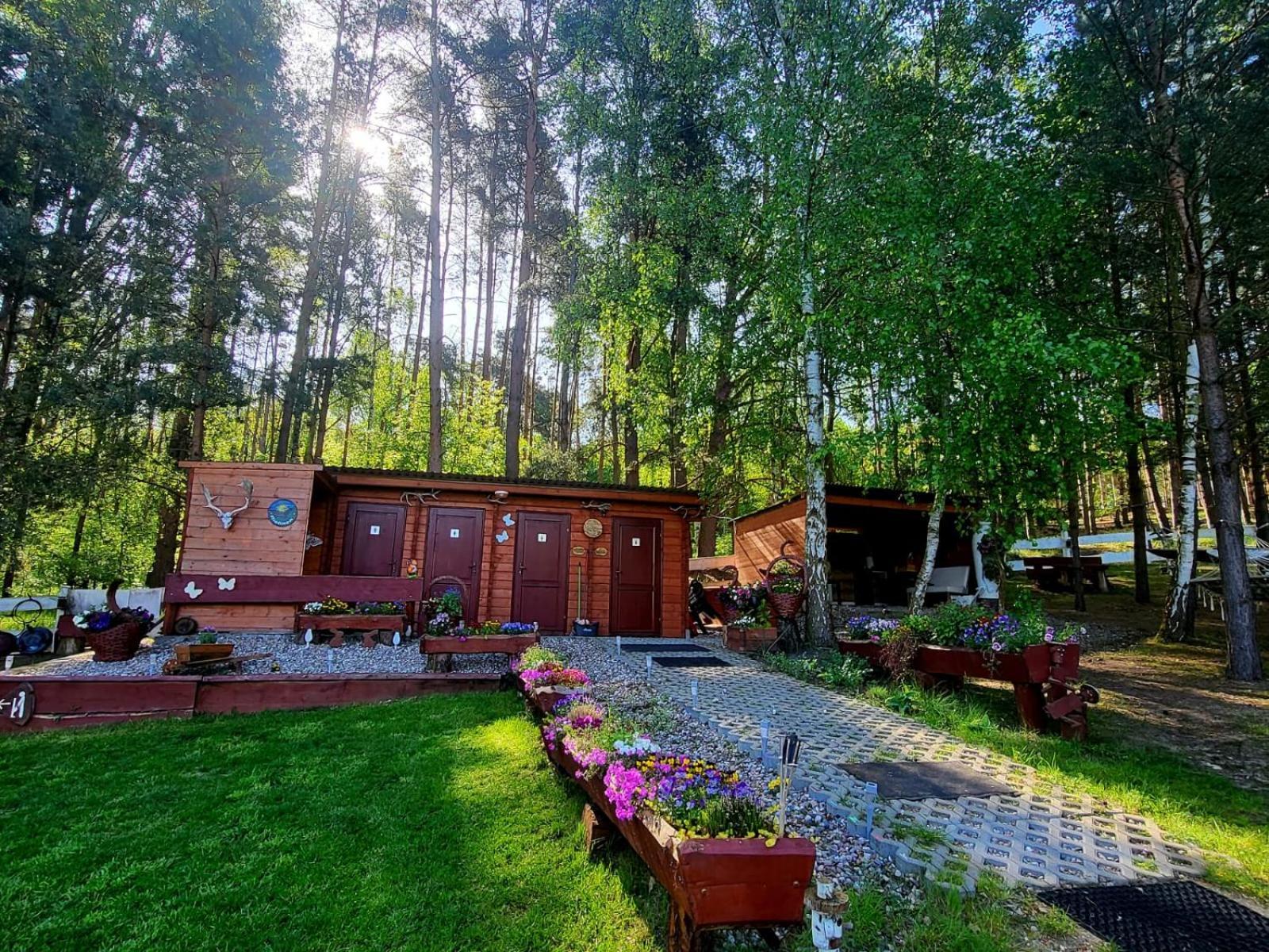 Hotel Glamping Pod Orlem Cedynia Exteriér fotografie