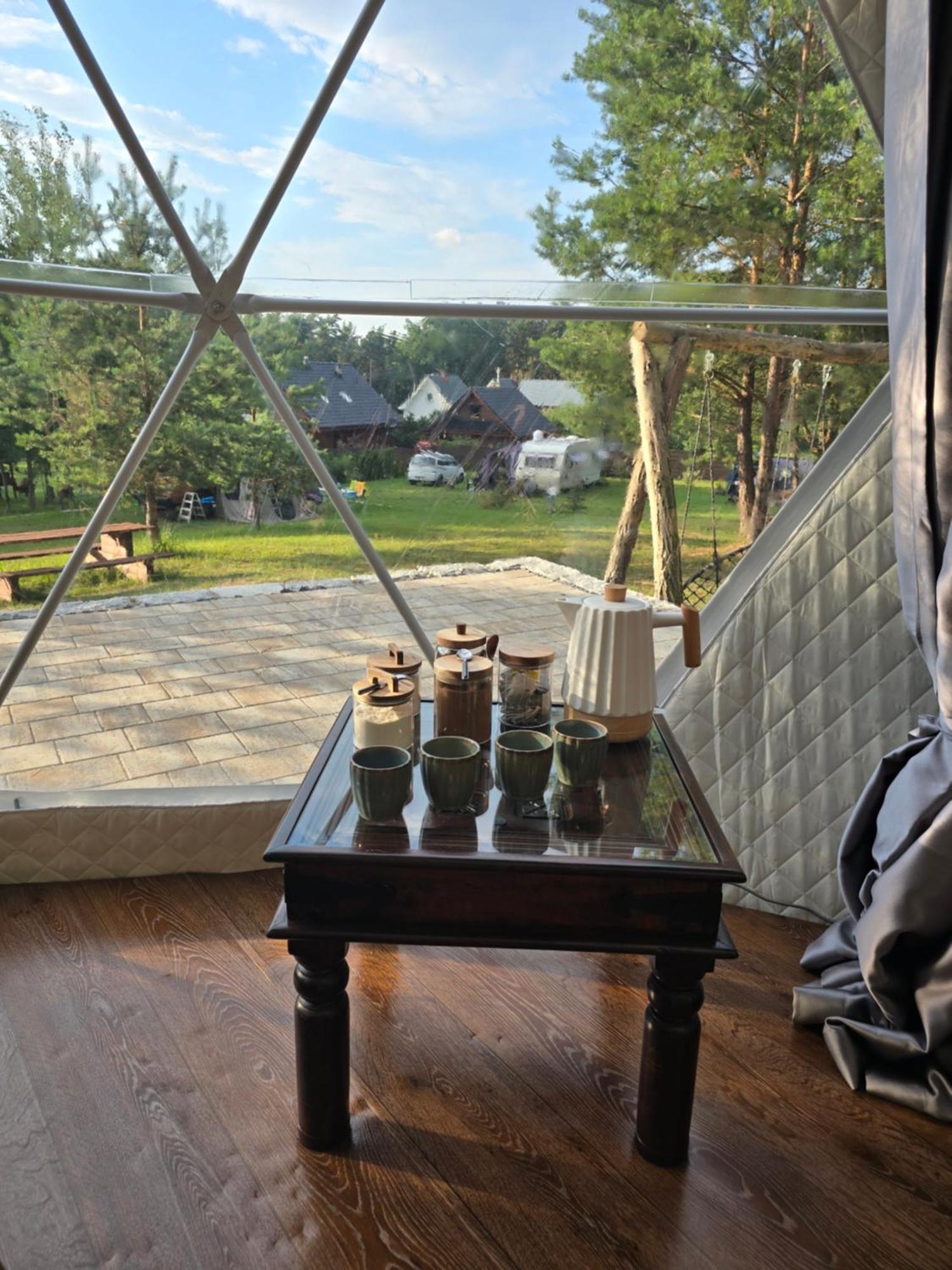 Hotel Glamping Pod Orlem Cedynia Exteriér fotografie