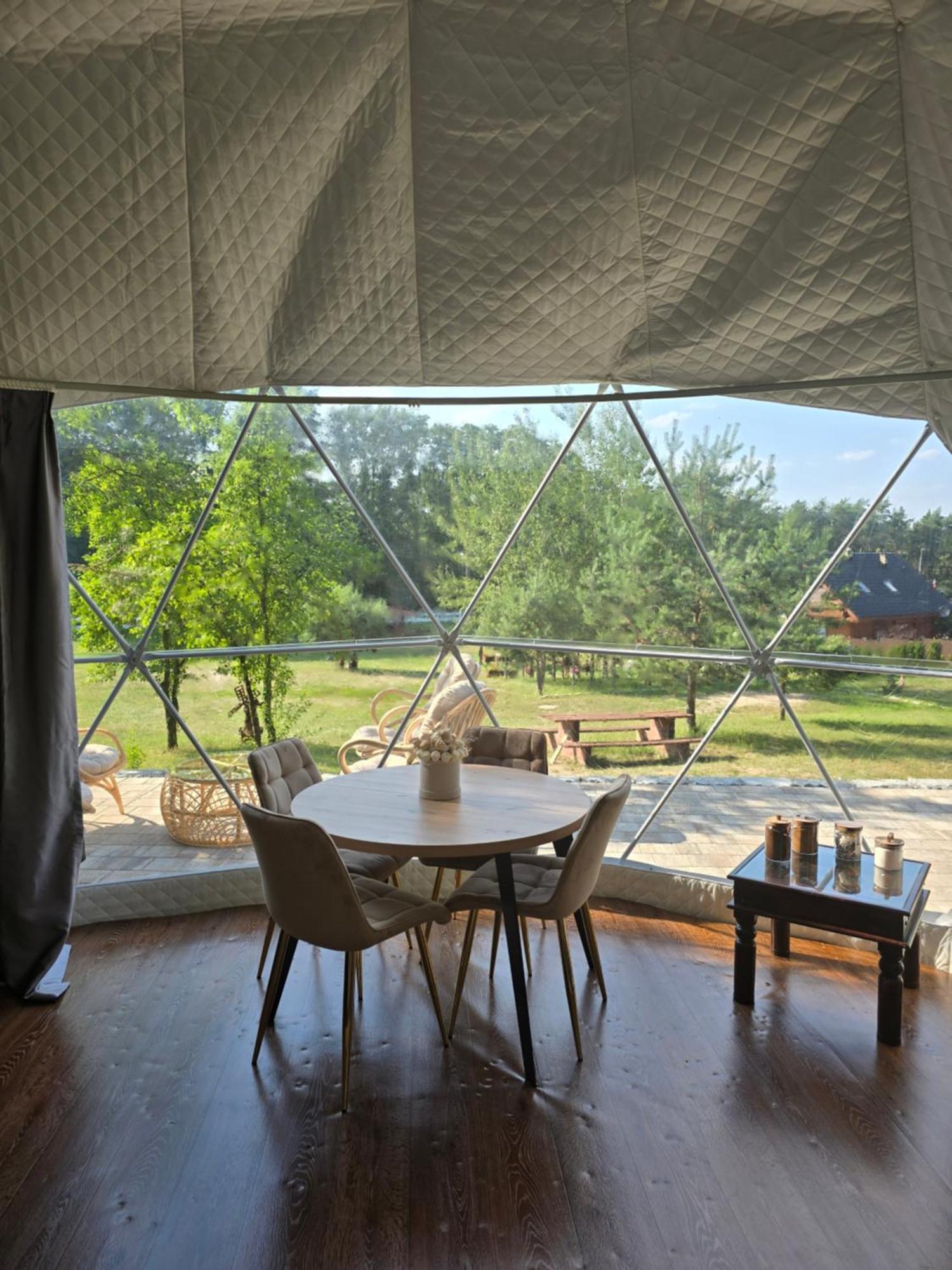 Hotel Glamping Pod Orlem Cedynia Exteriér fotografie