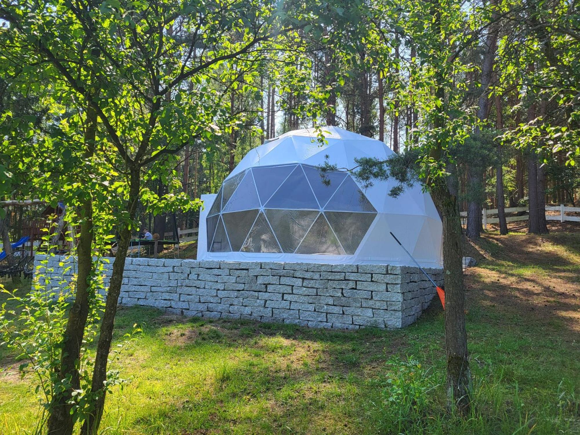 Hotel Glamping Pod Orlem Cedynia Exteriér fotografie