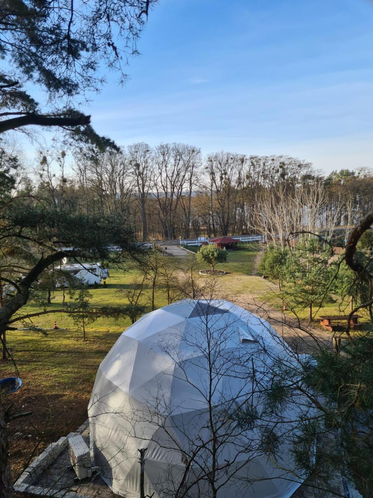 Hotel Glamping Pod Orlem Cedynia Exteriér fotografie