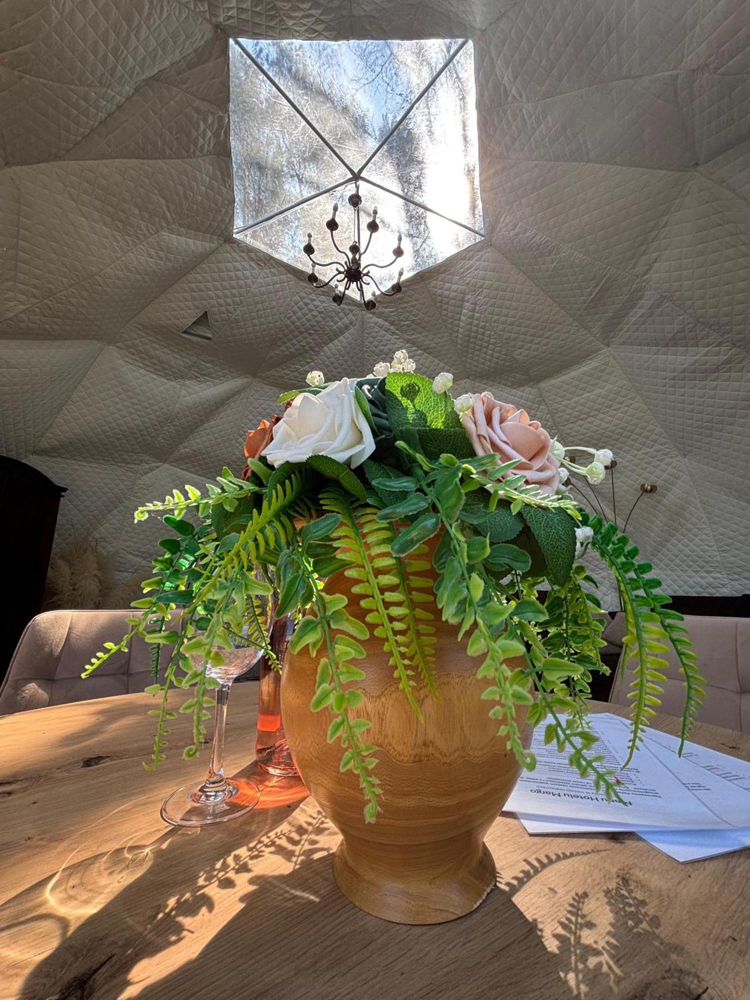 Hotel Glamping Pod Orlem Cedynia Exteriér fotografie