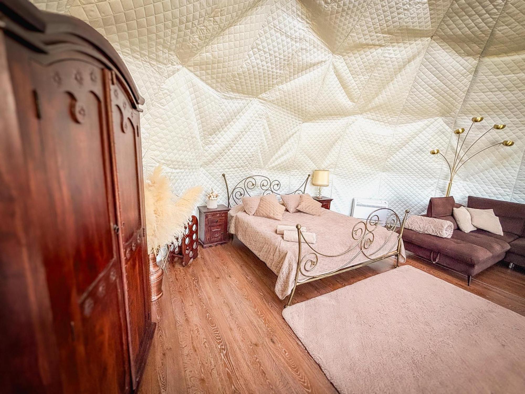 Hotel Glamping Pod Orlem Cedynia Exteriér fotografie