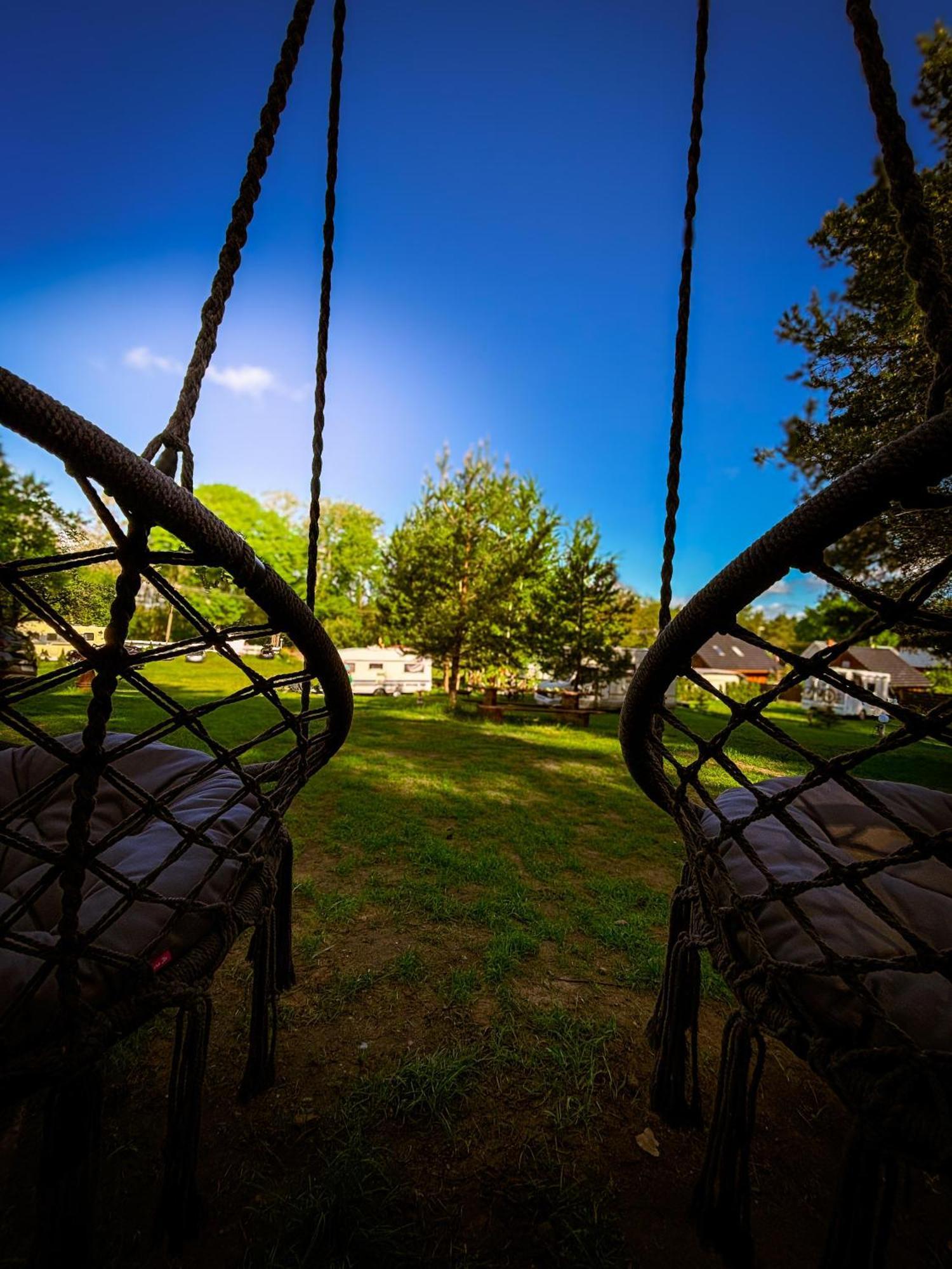 Hotel Glamping Pod Orlem Cedynia Exteriér fotografie